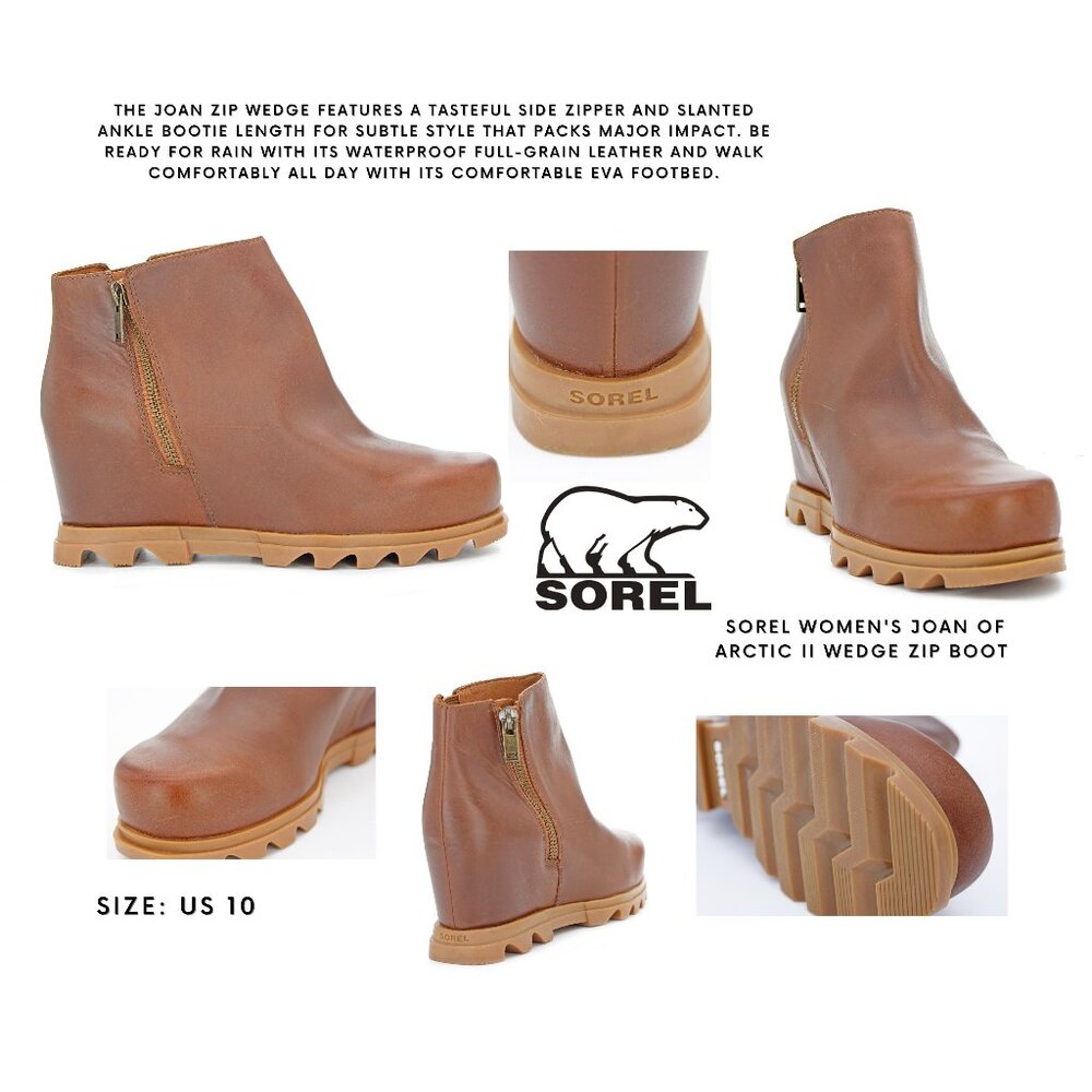 Sorel Women's Joan of Arctic II Wedge Zip Boot